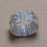 Lotus , Bague en Argent