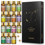 Huiles essentielles coffret cadeau 15 pièces