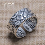 Lotus , Bague en Argent