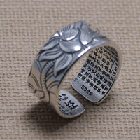 Lotus , Bague en Argent