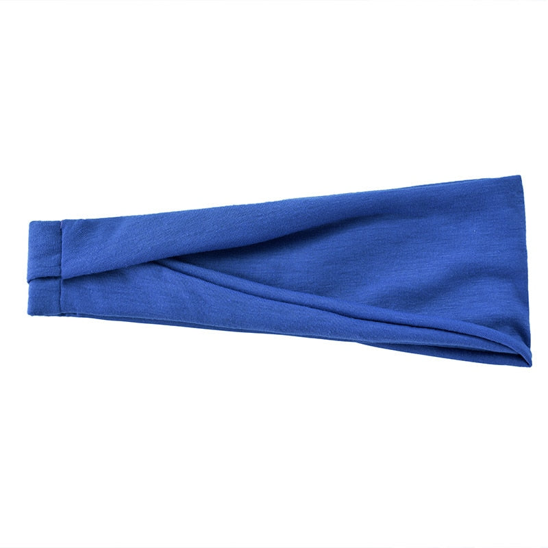 Bandeau mode Yoga, élastique, couleurs unies
