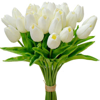 Tulipes artificielles en bouquet